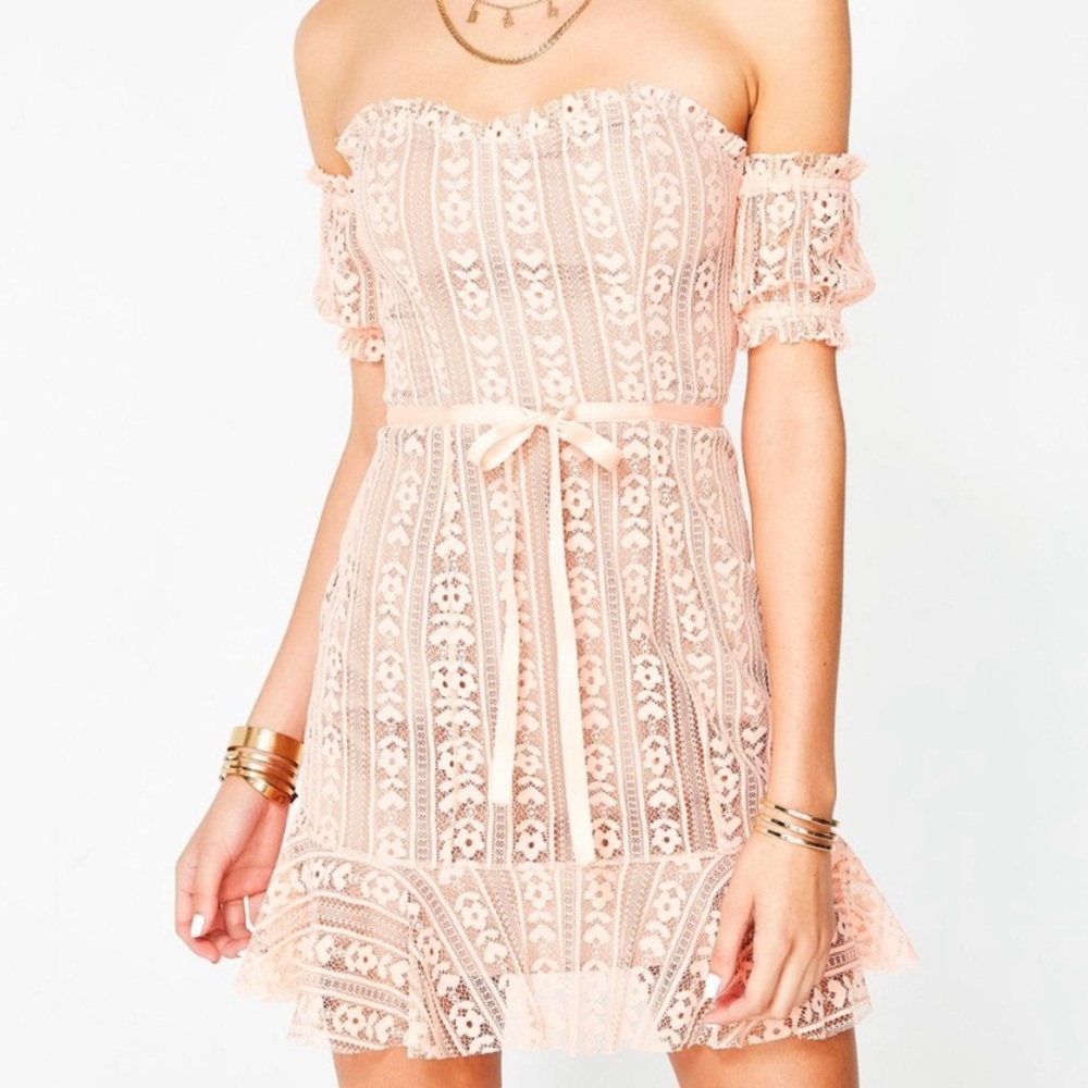 For Love And Lemons Dakota Mini Dress